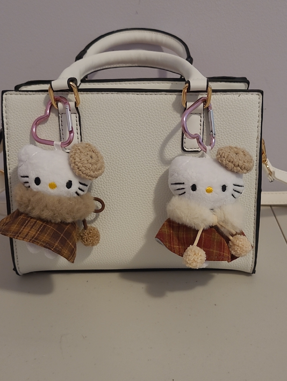 Cute Plush Hello Kitty Charms